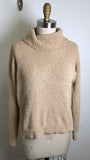 Pink Lily Brown Turtleneck Sweater, S