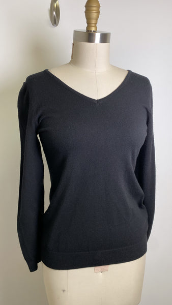 New Stitch Fix Love Ellie Black Mia Back Detail Sweater, S