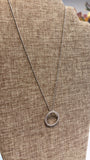 Sterling Silver Necklace, 18"