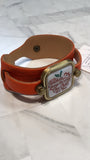 Cadella's "Teachers Change the World..." Interchangeable Frame Bracelet