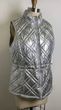New Silver Reversible Vest, M