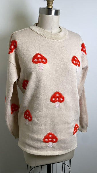 Staccato Mushroom Sweater, M