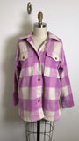 Banana Republic Purple Shacket Jacket, XS
