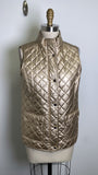 Jones New York Gold Vest, S