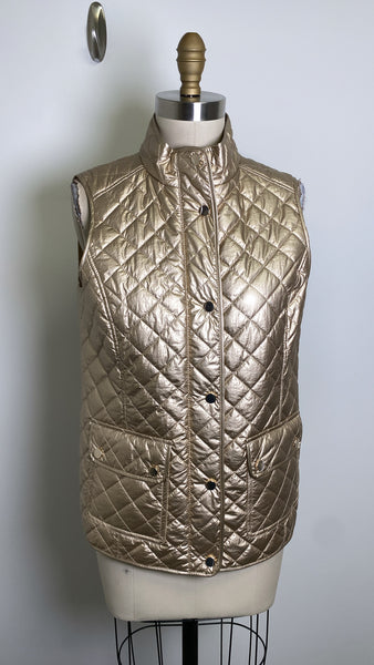 Jones New York Gold Vest, S