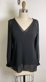White House Black Market Black Top, S