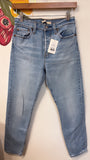 Levi's Wedgie Button Fly 28" Inseam Jeans, 26 (2)