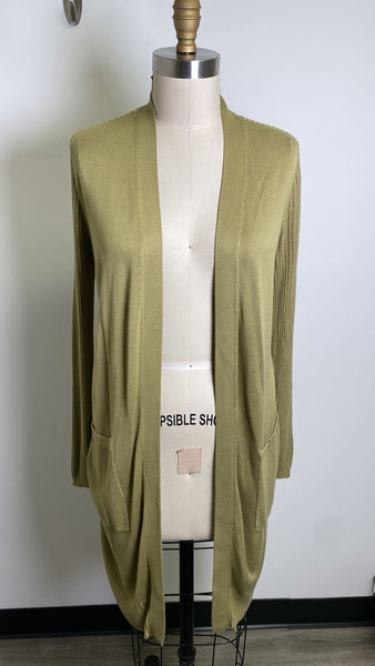 INC Green Cardigan, S