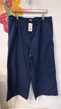 Loft Blue Cropped 26" Inseam Pants, XL