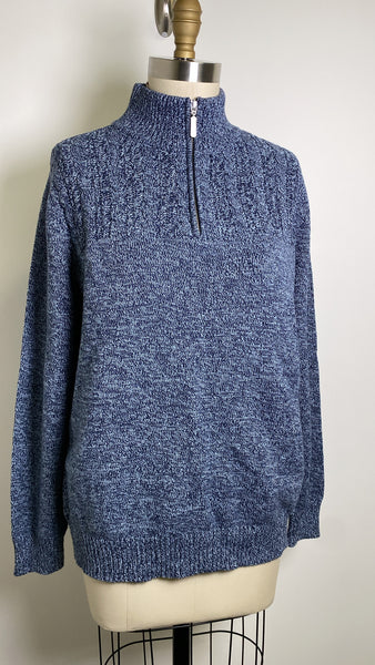 Karen Scott Blue Sweater, XL