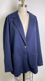 New Croft & Barrow Blue Blazer Jacket, XL