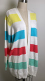 New Lane Bryant White Stripe Cardigan, 18/20