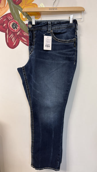 Silver Jeans Co Suki Straight Jeans, 22