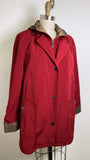 Gallery Red Hooded Jacket, L