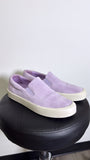 Vince Purple Suede Loafers, 8.5 (fit more like a 9)