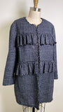 Ann Taylor Blue Jacket, XL