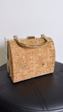 Cork  Handbag, 6.25"x5"