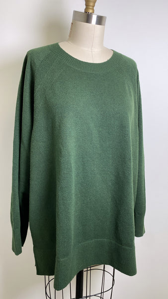 Ava & Viv Green Sweater, 2X