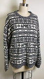 A New Day Black Apres Sweater, XXL