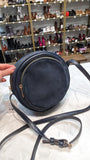 Sole Society Navy Blue Round Crossbody Bag, 8"