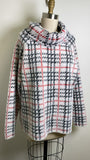 Leo & Nicole White/Red/Black Sweater, XL