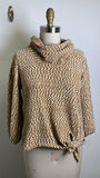 Ruby Rd Brown Sweater, S Petite