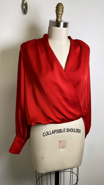 Catherine Melandrino Red Top, S