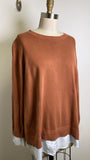 Isaac Mizrahi Brown Sweater, XL