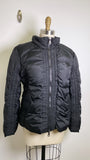 Anne Klein Black Down Filled Coat, L