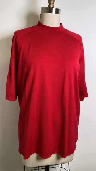 Jones New York Red Top, 2X