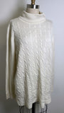 Talbots White/Ivory Sweater, 2X
