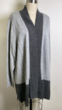 Karen Scott Gray Cardigan, 2X