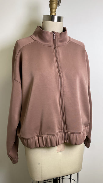 All in Motion Zip Front Cropped Jacket, XXL