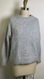 H&M Metallic Silver Sweater, XL