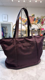 Briggs & Riley Plum Baseline BL255 Traveler Tote, 13"x21"x7.5" (retail $235)