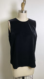 New Vineyard Vines Black Velvet Top, M