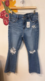 American Eagle High Rise Kick 29" Inseam Jeans, 14 Short