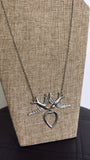 Silver Birds Necklace