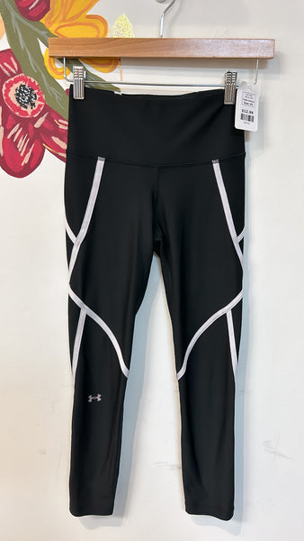 Under Armour Black Compression Athletic Leggings, XS