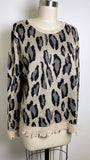 Fate Animal Print Sweater, L