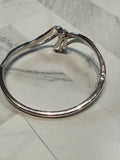 Belle Étoile Aria Sterling Silver Bangle Bracelet (retail $595)