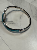 Belle Étoile Aria Sterling Silver Bangle Bracelet (retail $595)