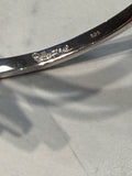 Belle Étoile Aria Sterling Silver Bangle Bracelet (retail $595)