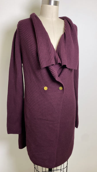 Cabi Style 3350 Regal Cardigan In Mulberry, M