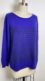 Eileen Fisher 100% Cotton Purple Sweater, M
