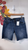 Kut from the Kloth Denim Catherine Boyfriend Shorts, 8