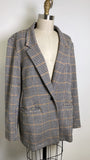 Old Navy Houndstooth Blazer Jacket, XL