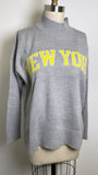 DKNY Gray New York Sweater, M