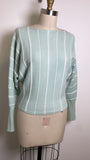 Magaschoni Green Sweater, XS