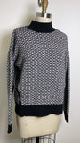Loft Black Sweater, S